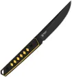 Kizer Cutlery Kwaiken Fixed Blade Black-Yel KI1066A3