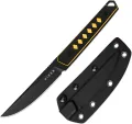 Kizer Cutlery Kwaiken Fixed Blade Black-Yel KI1066A3