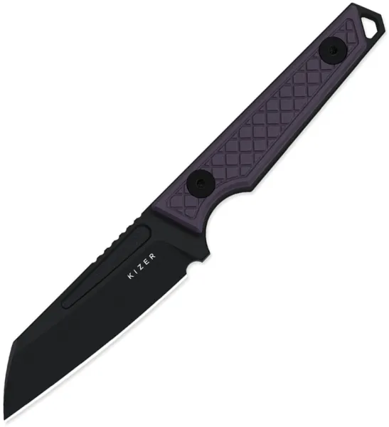 Kizer Cutlery Phasmids Fixed Blade Purple KI1079A1