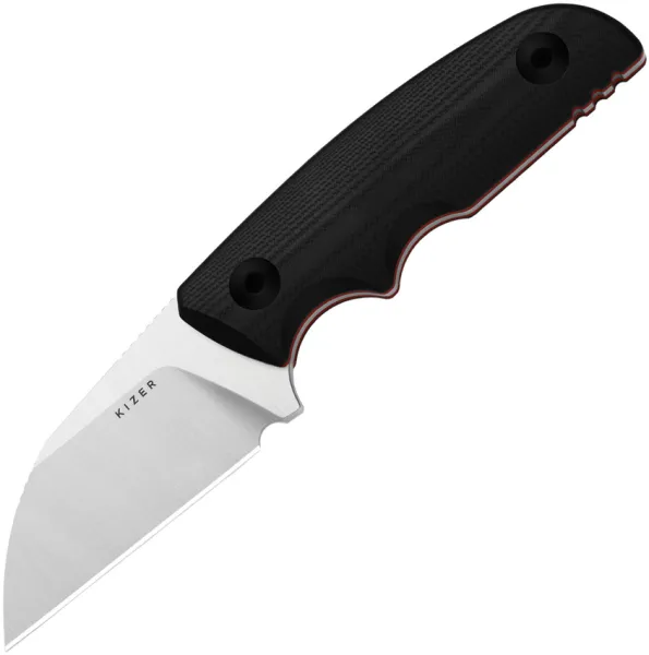 Kizer Cutlery Snick Fixed Blade Black G10 KI1085A1