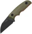 Kizer Cutlery Snick Fixed Blade Grn G10 - KI1085A3