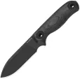 Kizer Cutlery Drop Bear Fixed Blade Black - KI1101A3