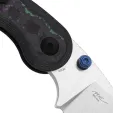 Kizer Cutlery Microbe Button Linerlock CF KI2742A4