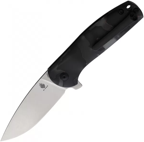 Kizer Cutlery Gemini Framelock CF Left KI3471LA2