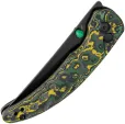 Kizer Cutlery Chili Pepper Button Lock Toxic KI3601A1