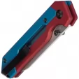 Kizer Cutlery Hyper Button Lock Blue-Red KI3632A1