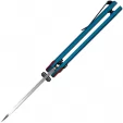 Kizer Cutlery Hyper Button Lock Blue-Red KI3632A1