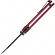 Kizer Cutlery Hyper Button Lock Blk-Red KI3632A2