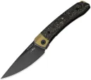 Kizer Cutlery Mini MoMo Linerlock CF Gold - KI3663A3