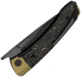 Kizer Cutlery Mini MoMo Linerlock CF Gold KI3663A3