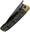 Kizer Cutlery Mini MoMo Linerlock CF Gold KI3663A3