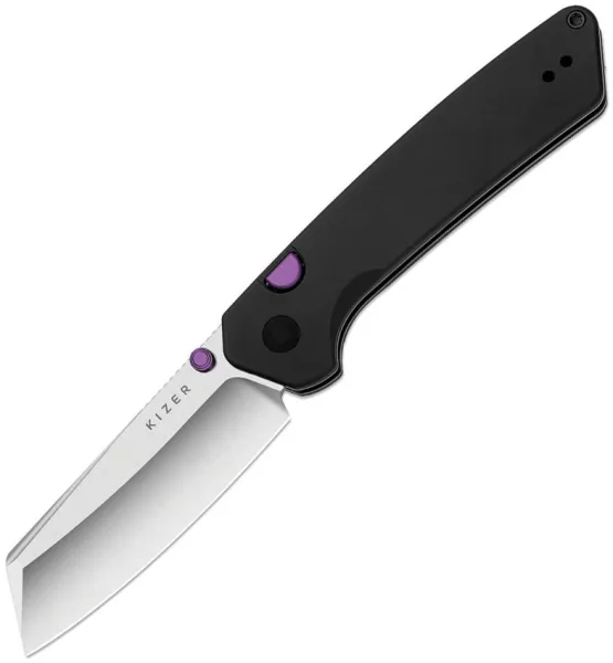 Kizer Cutlery Madrac Button Linerlock Alum KI3693A2 Kizer Cutlery Madrac Button Linerlock Alum KI3693A2