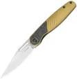 Kizer Cutlery Raze Framelock Gold CF - KI3720A3