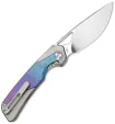 Kizer Cutlery Topsail Framelock Crystal Ti KI3735A1
