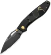 Kizer Cutlery Shrike Framelock Camo Gold CF - KI3746A2