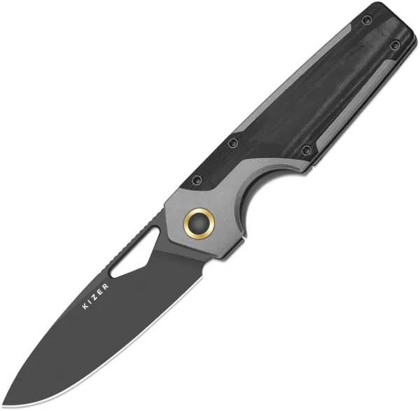 Kizer Cutlery Serpentine Framelock Micarta KI3759FDA2
