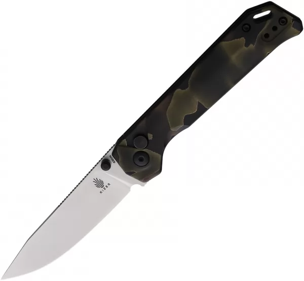 Kizer Cutlery Begleiter 2 Button Lock Raffir KI44582BA1