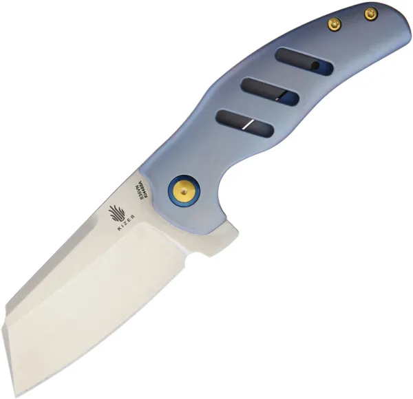Kizer Cutlery C01E Blue Titanium Framelock KI4488A