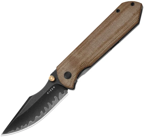 Kizer Cutlery Harpoon Fold Framelock Mic KI4784A4