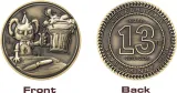Kizer Cutlery 13th Anniversary Coin Free Wit - KIAC13