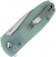 Kizer Cutlery Amicus Button Lock Jade KIL3002A2
