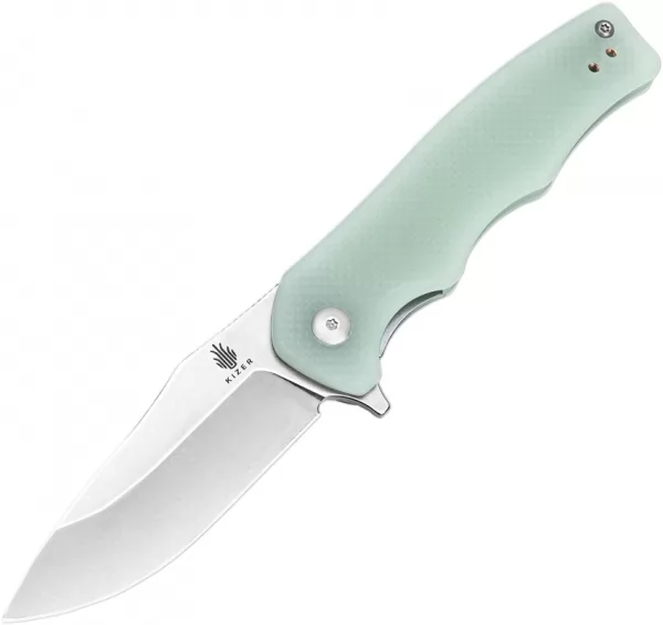 Kizer Cutlery Yacht Linerlock Jade G10 KIL3004A1