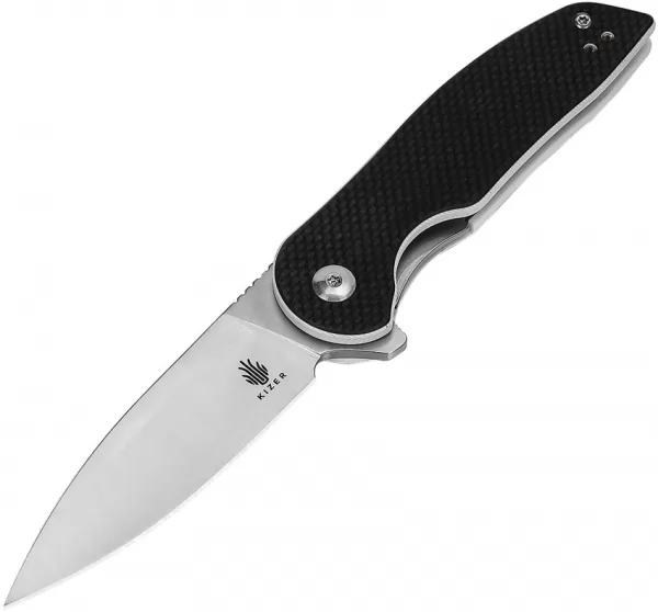 Kizer Cutlery Sidekick Linerlock Black G10 KIL3006A1