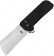 Kizer Cutlery Ruler Button Lock Black G10 - KIL4003A1