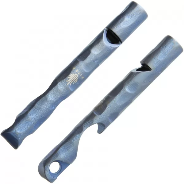 Kizer Cutlery Siren 1 Titanium Whistle Blue KIT106A2
