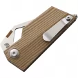 Kizer Cutlery CyberBlade Linerlock Micarta KIV2563A2