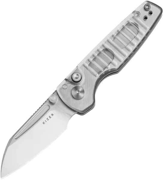 Kizer Cutlery Parakeet Button Lock Acrylic KIV2706A2
