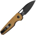 Kizer Cutlery Parakeet Button Lock Micarta KIV2706A3