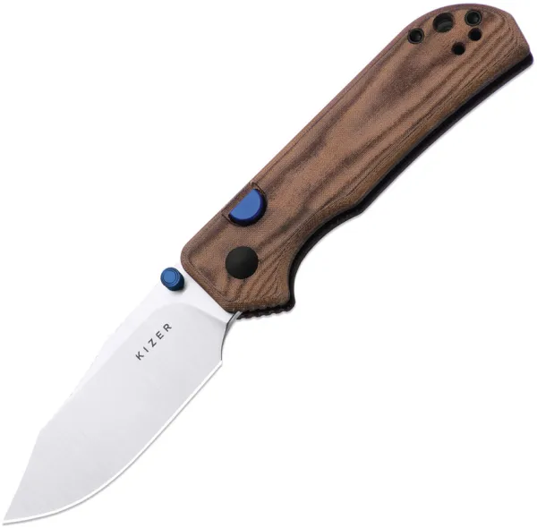 Kizer Cutlery Nice Guy Button Linerlock KIV3011BCA1 Kizer Cutlery Nice Guy Button Linerlock KIV3011BCA1