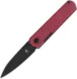 Kizer Cutlery Feist Linerlock Red Micarta - KIV3499C3