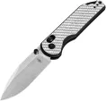 Kizer Cutlery Assassin Clutch Lock Slvr CF - KIV3549A3