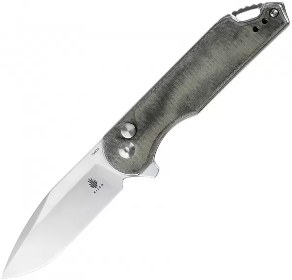 Kizer Cutlery Assassin Button Lock Micarta KIV3549C1