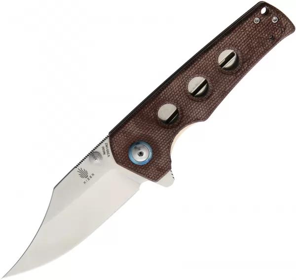 Kizer Cutlery Junges Linerlock Brown Mic KIV3551N2