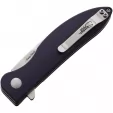 Kizer Cutlery Sway Back Button Lock Purple KIV3566N1