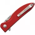 Kizer Cutlery Sway Back Button Lock Red KIV3566N3