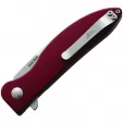 Kizer Cutlery Sway Back Button Lock Red KIV3566N4