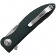 Kizer Cutlery Sway Back Button Lock Green KIV3566N5