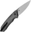 Kizer Cutlery Invictus Button Lock Black KIV3602C1