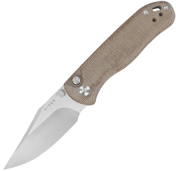 Kizer Cutlery Drop Bear 2 Button Lock KIV36192CC1