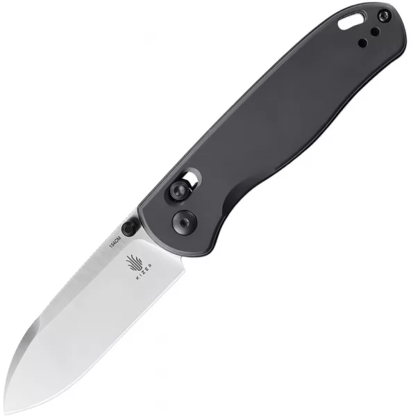 Kizer Cutlery Drop Bear Axis Lock Gray KIV3619C1