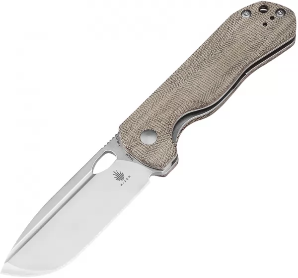 Kizer Cutlery Bugai Linerlock Micarta Grn KIV3627C1