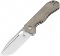 Kizer Cutlery Bugai Linerlock Micarta Grn - KIV3627C1