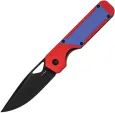 Kizer Cutlery Militaw Framelock Red/Blue - KIV3634A2