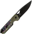 Kizer Cutlery Mini Militaw Framelock Green KIV3634A3
