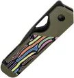 Kizer Cutlery Mini Militaw Framelock Green KIV3634A3