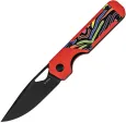 Kizer Cutlery Mini Militaw Framelock Red - KIV3634SA2